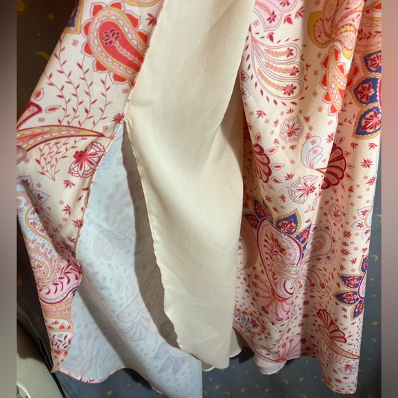 GWP! NWT LOVERS & FRIENDS VALENTINA MAXI DRESS SIZE XS PAISLEY MULTI MIX PRINT - Picture 7 of 16